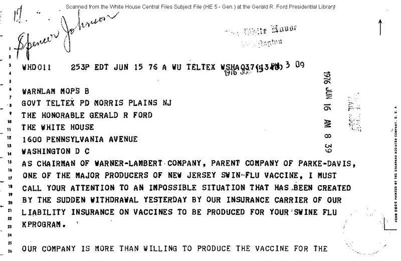 1976 Swine Flu Outbreak and Vaccination Program - Image 4