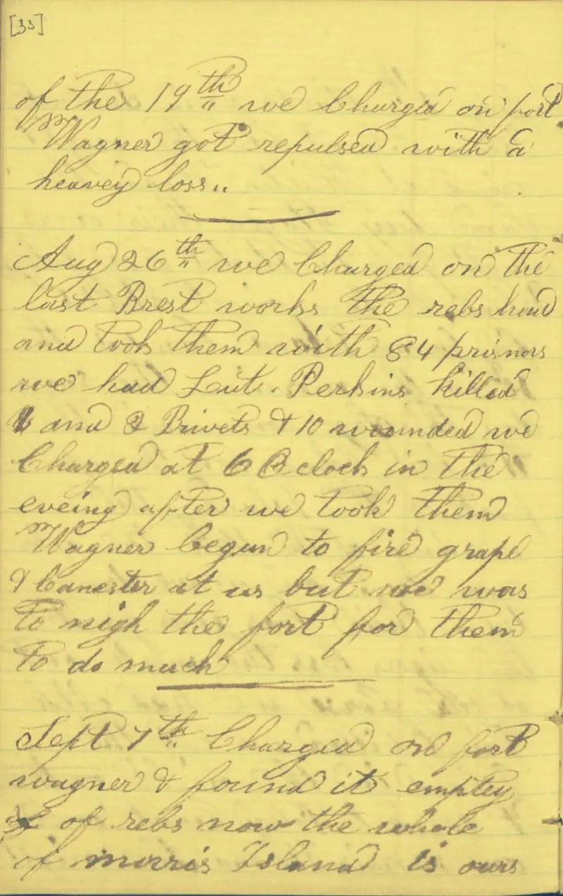 Civil War Union Soldiers' Letters, Diaries, and Journals from Their Time in the South - Image 4