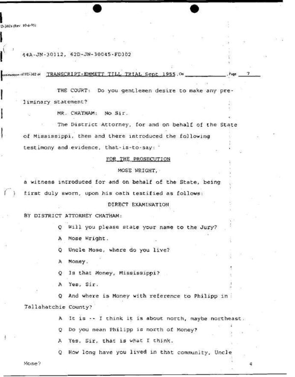 Emmett Till Murder: FBI, White House, Mississippi Files & News Articles - Image 2