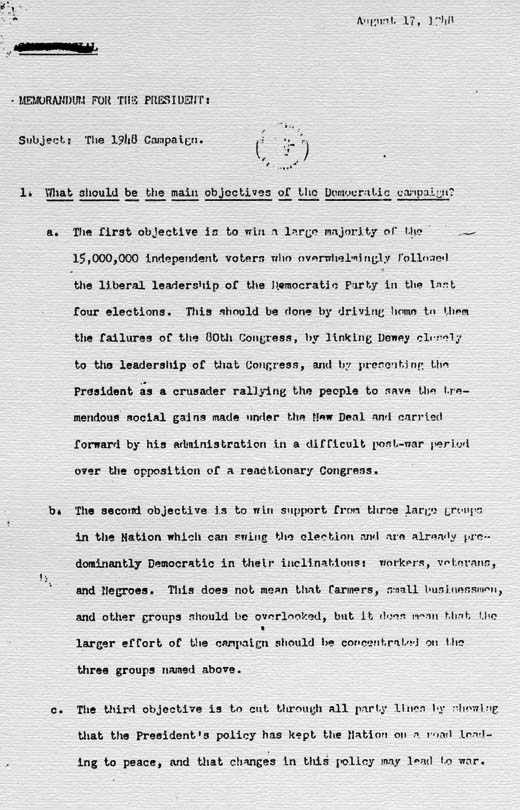 Harry S Truman Presidential Papers - Image 3