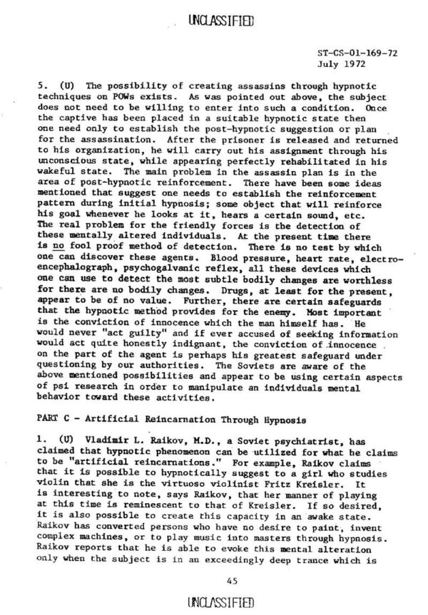 FBI and Defense Intelligence Files on Paranormal Phenomena - Image 2