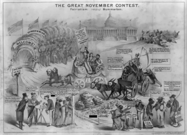 Slavery Political Cartoons: Cartoon Slavery 1789 - 1880 - Image 4