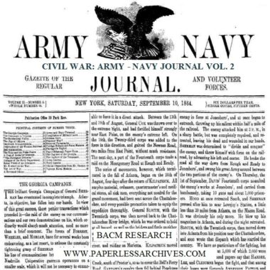 Civil War: Army Navy Journal & Gazette Volume 2
