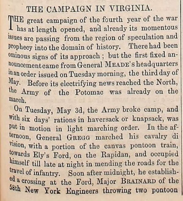 Civil War: Army Navy Journal & Gazette Volume 1 (1863 - 1864) - Image 2