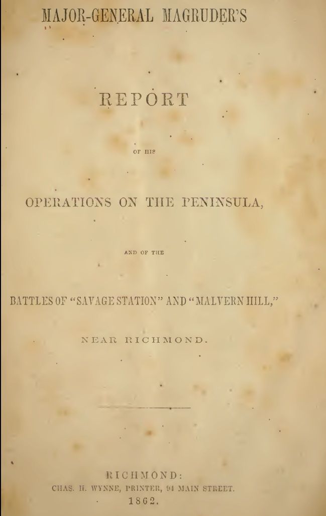 Civil War: Confederate Official Battle Reports