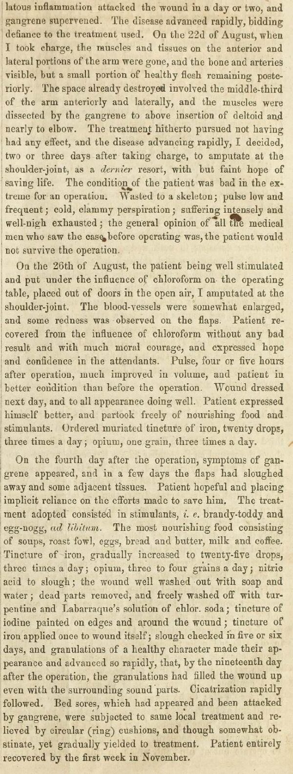 Civil War Confederate States Medical and Surgical Journal (1864 - 1865) - Image 6