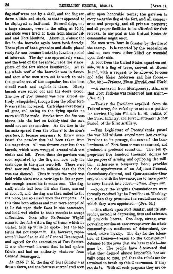 Civil War: The Rebellion Record – Diary of Events and Documents (1861–1868) - Image 6