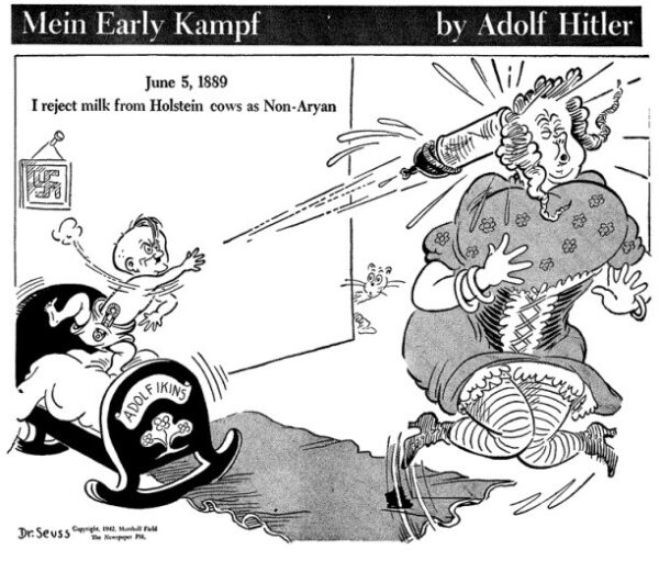 Dr. Seuss - Theodor Geisel World War II Political Cartoons - Image 2