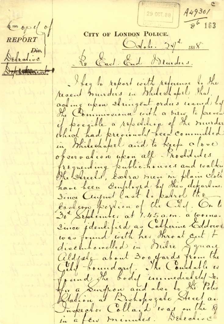 Jack the Ripper - Whitechapel Murders: London Police, Scotland Yard, and FBI Case Files - Image 4