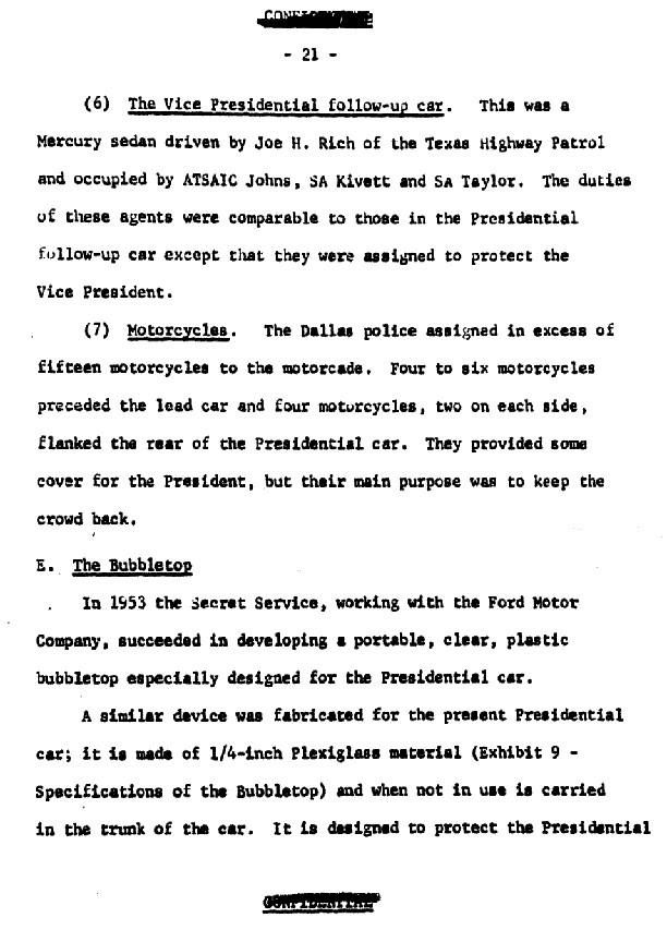 John F. Kennedy Assassination Secret Service Reports - Image 4