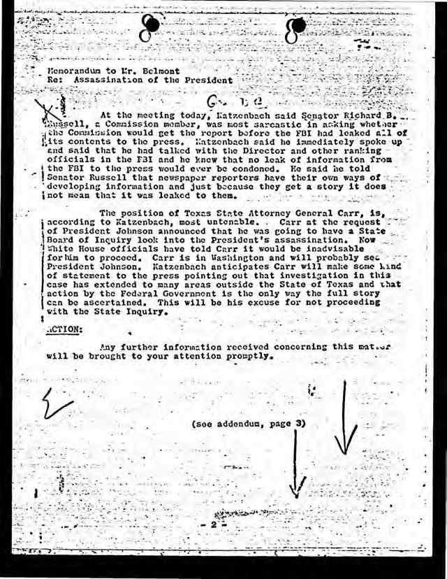 John F Kennedy Assassination Warren Commission FBI Files - Image 4