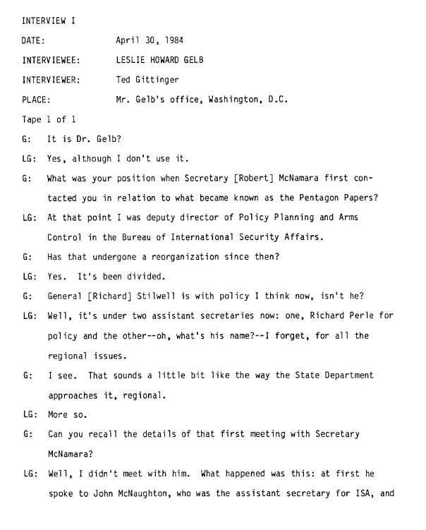 Pentagon Papers: DOD Files, FBI Records, Nixon Tapes, and Court Documents - Image 5