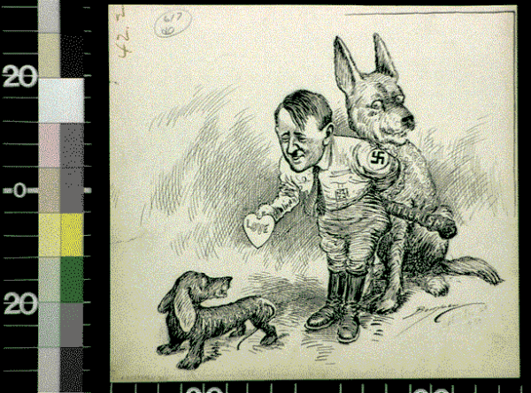 Clifford Berryman's Political Cartoons from World War II