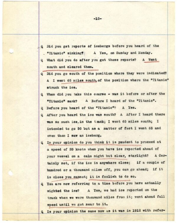 Titanic Disaster: White Star Line and Passenger Legal Documents - Image 3