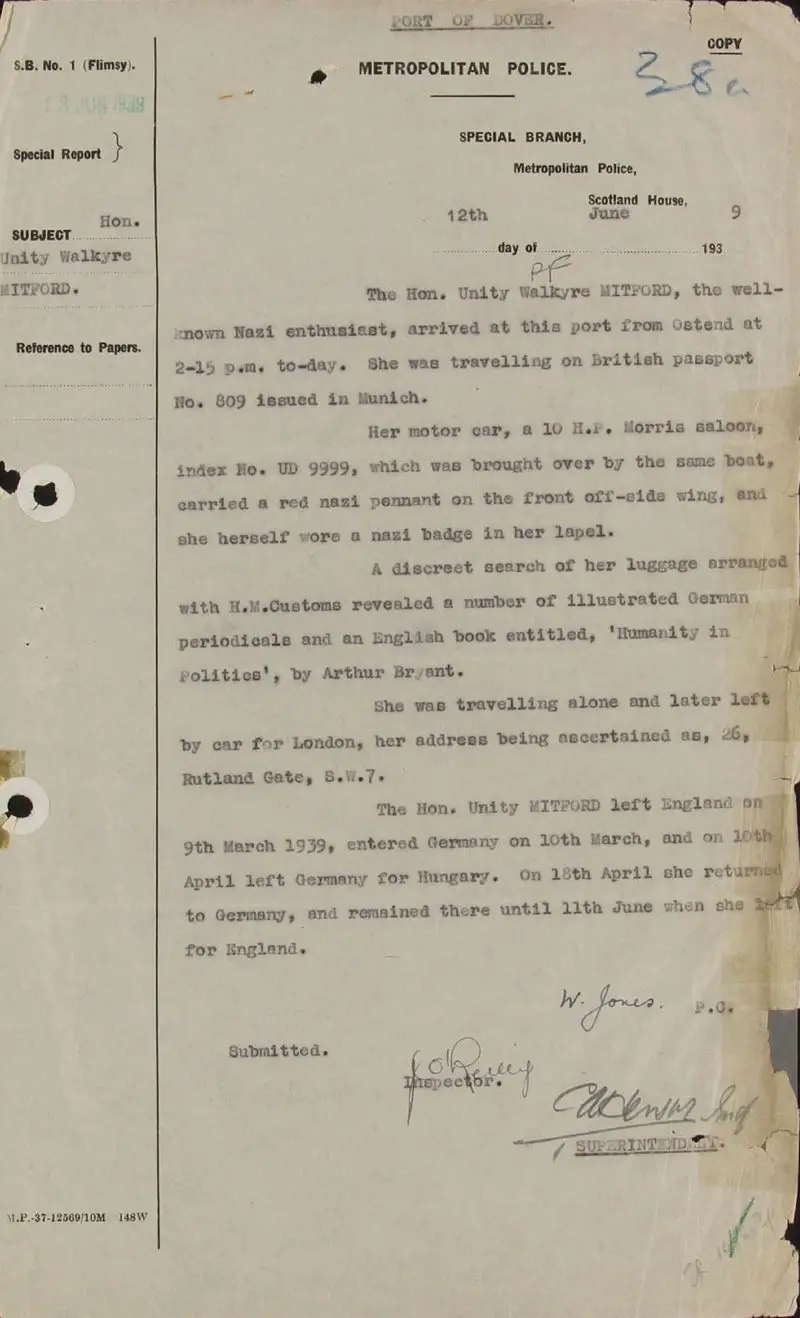 Unity Mitford: World War II Adolf Hitler's 'British Girlfriend' - Image 3