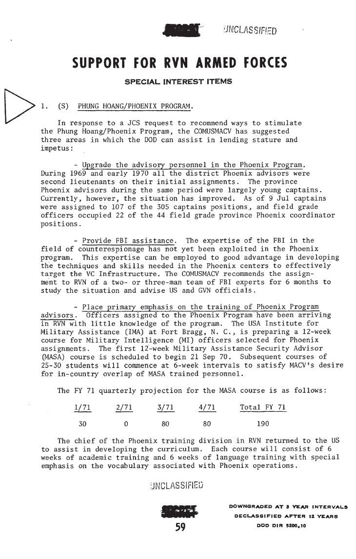 Vietnam War MACV Command Army Activity Summaries (1968-1972) - Image 4