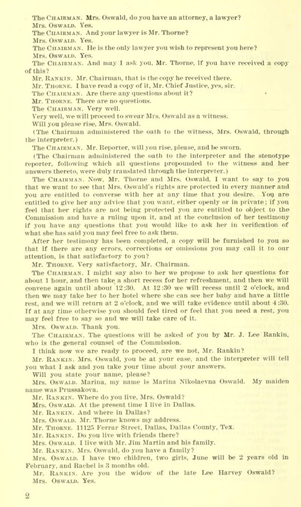 Warren Commission Report: 27 volumes, 19,200 pages - Image 3