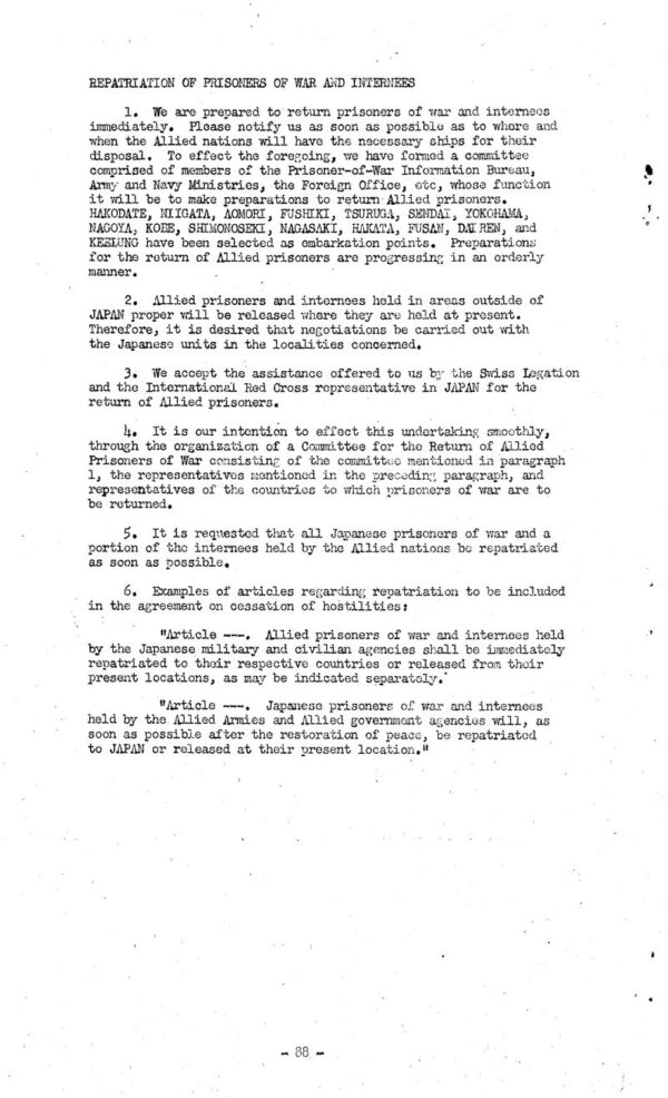 Japan's Surrender Documents from World War II - Image 4