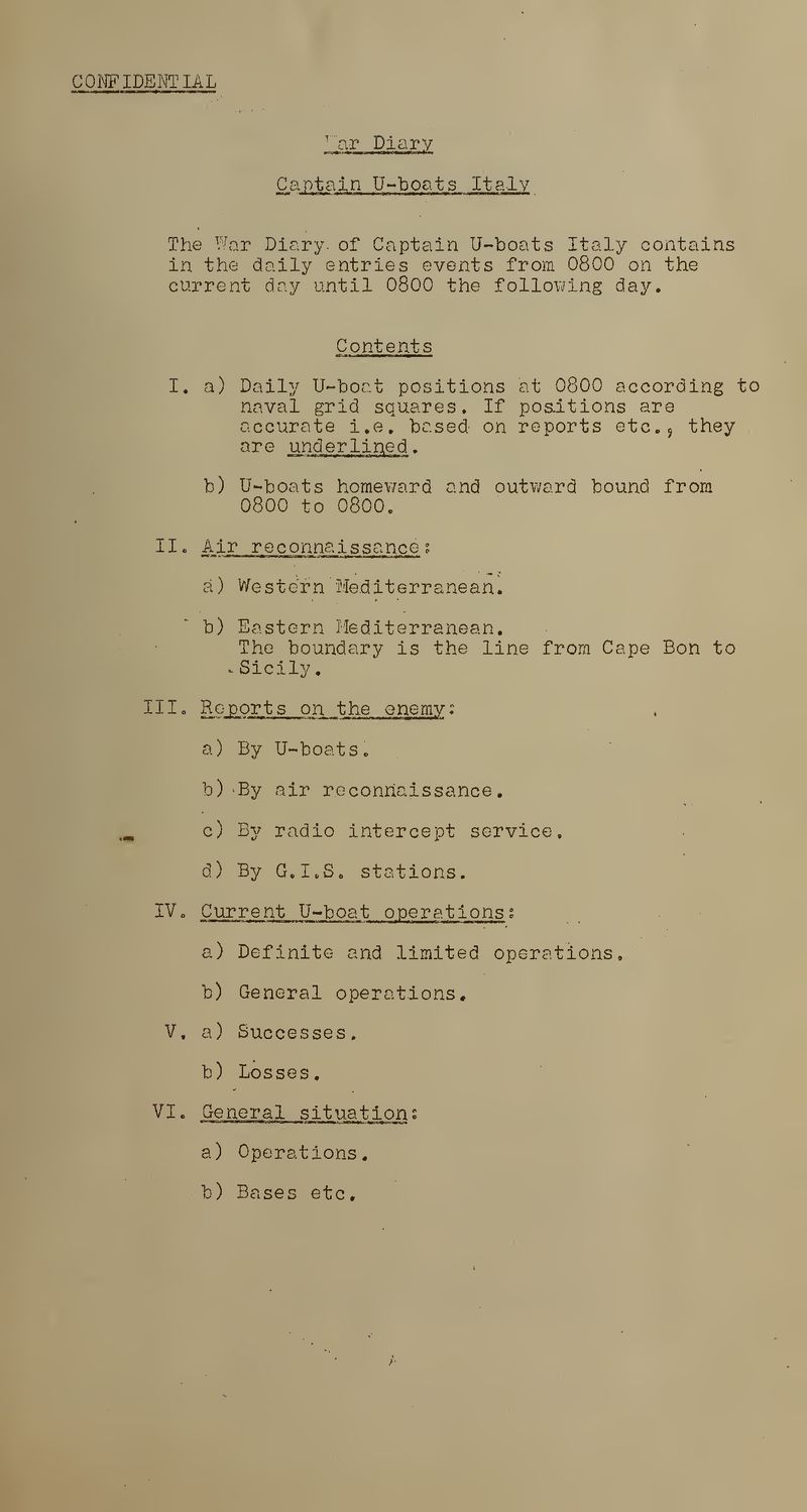 World War II German U-Boat Captains' War Diaries - Image 4