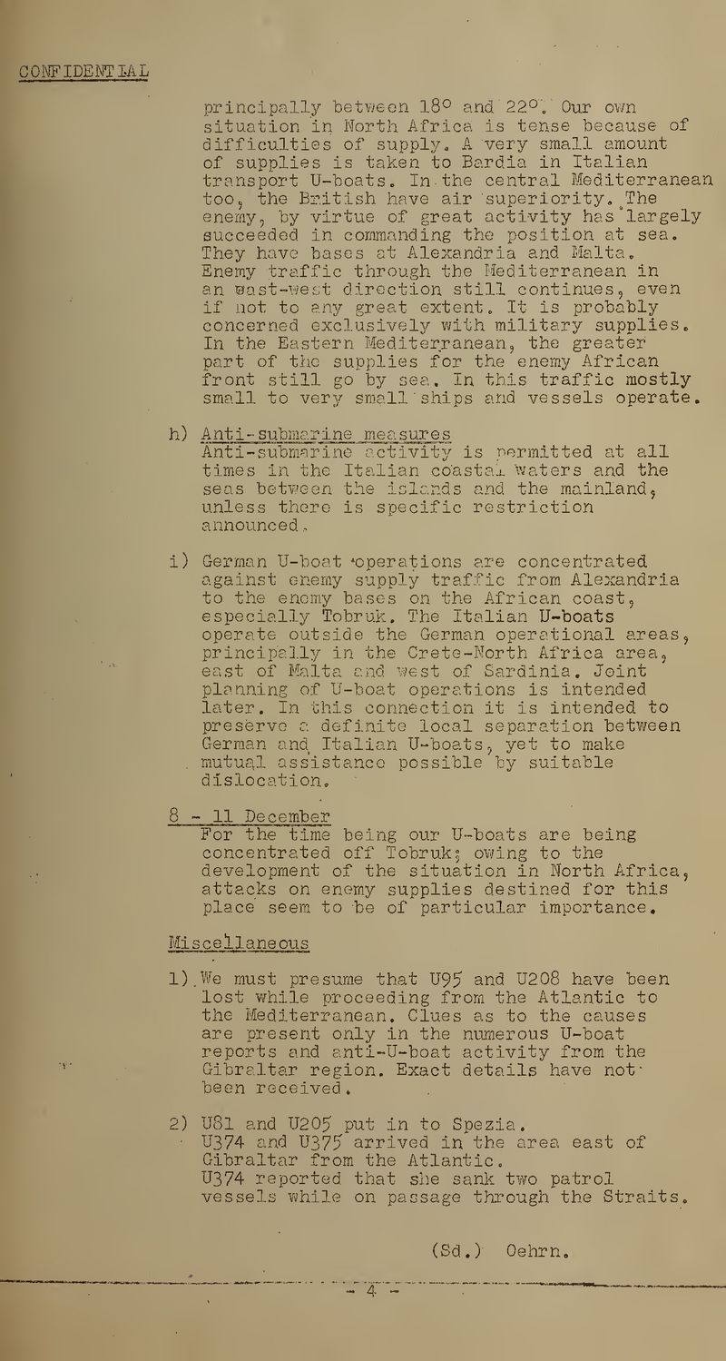 World War II German U-Boat Captains' War Diaries - Image 8