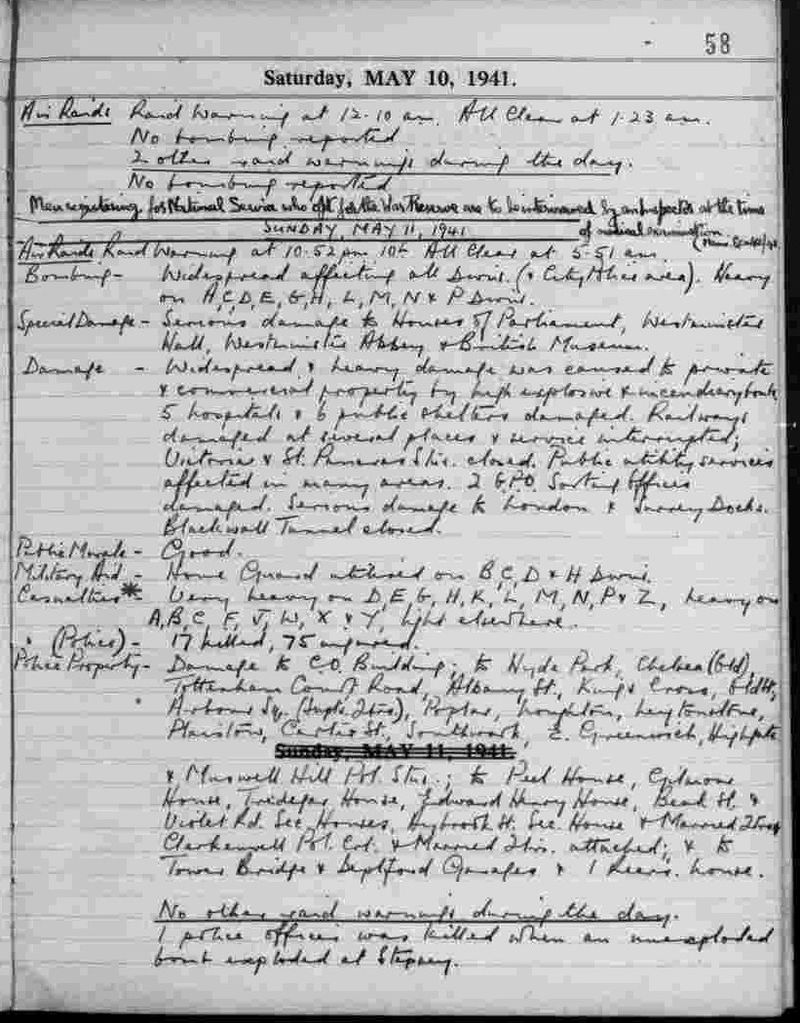 World War II: Scotland Yard War Diary from 1939 to 1945 - Image 4
