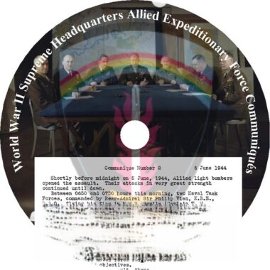 World War II: Communiqués from the Supreme Headquarters Allied Expeditionary Force