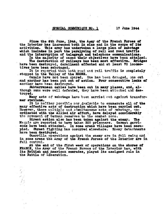 World War II: Communiqués from the Supreme Headquarters Allied Expeditionary Force - Image 4