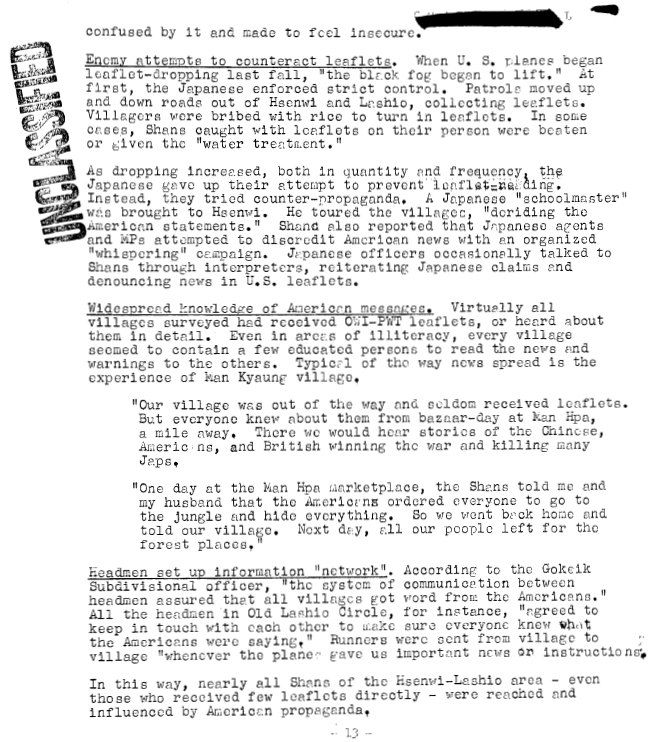 WWII American Propaganda and Psychological Warfare Documents - Image 3