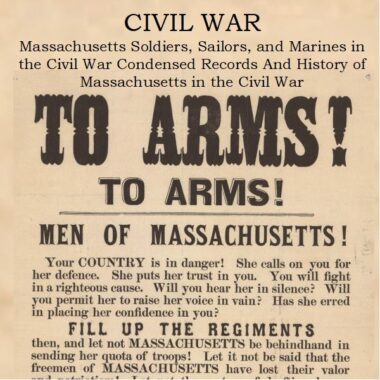 Massachusetts Civil War Records Compilation