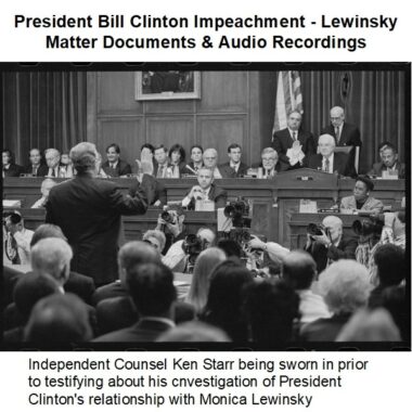 Clinton-Lewinsky Scandal: Timeline and Key Figures