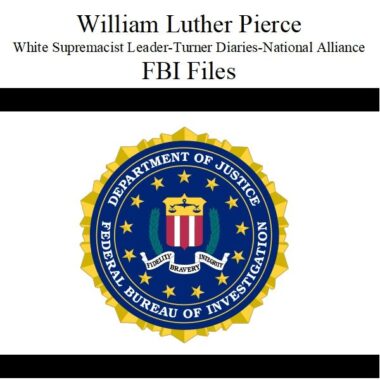 William Luther Pierce White Supremacist Leader