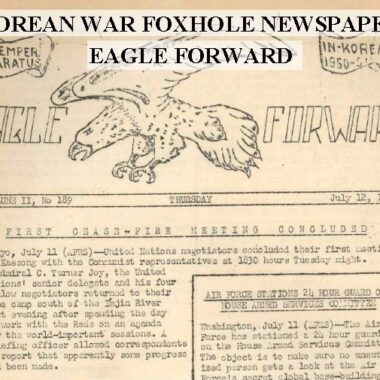 korean-war-foxhole-newspaper-eagle-forward