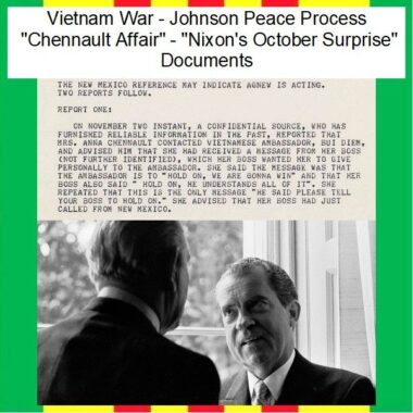 Nixon's 1968 Vietnam Peace Talks Interference
