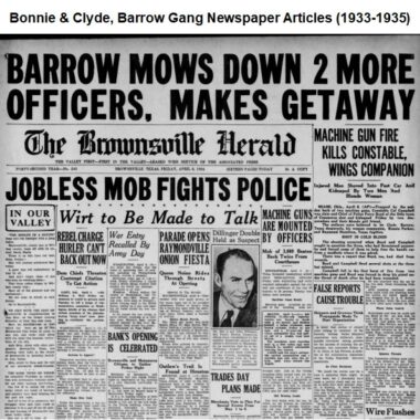 bonnie-and-clyde-barrow-gang-newspaper-articles-1933-1935
