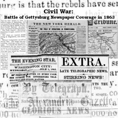 civil-war-battle-of-gettysburg-newspaper-coverage-in-1863