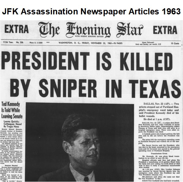 jfk-assassination-newspaper-articles-1963