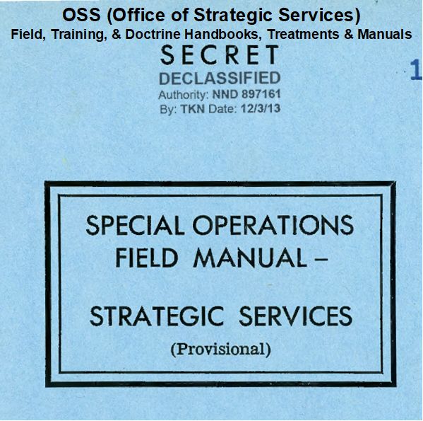 oss-field-training-doctrine-manuals-handbooks