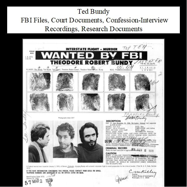 ted-bundy-fbi-files-court-documents-confession-interview-recordings-research-documents