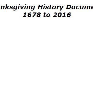 thanksgiving-historical-documents-1678-to-2016