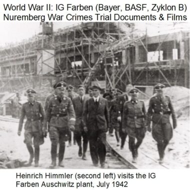 world-war-ii-ig-farben-bayer-basf-zyklon-b-nuremberg-war-crimes-trial-documents-and-films-volum