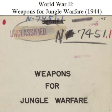 world-war-ii-manual-on-weapons-for-jungle-warfare-1944