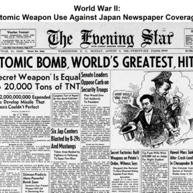 world-war-ii-press-reports-on-atomic-weapons-in-japan